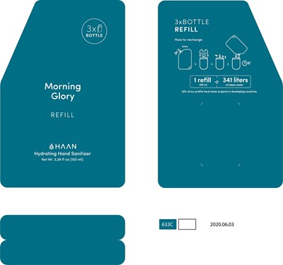 Front Label (Morning Glory Refill)